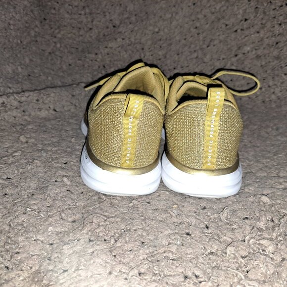 APL Techloom Pro-Metallic Gold-Propelium Athletic Shoes-Lace Up-Sz 8.5-Excellent - Picture 6 of 9